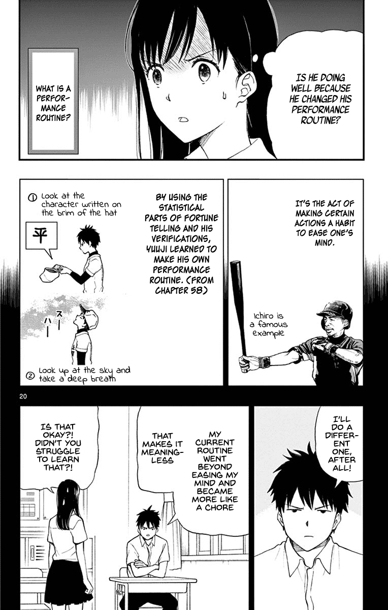 Yugami-kun ni wa Tomodachi ga Inai Chapter 68 page 20 - Chapter 68: Yugami-kun Becomes Serious