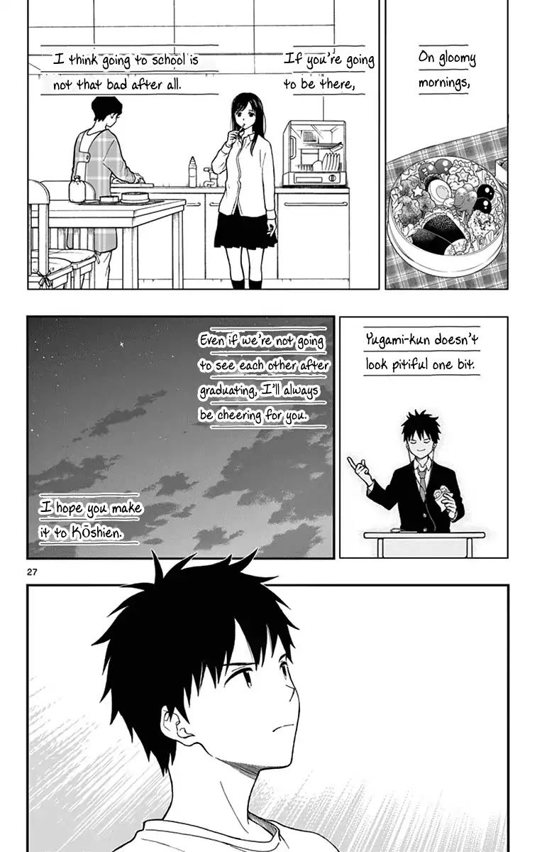 Yugami-kun ni wa Tomodachi ga Inai Chapter 69 page 28 - Chapter 69: Watanuki-san Has Changed?