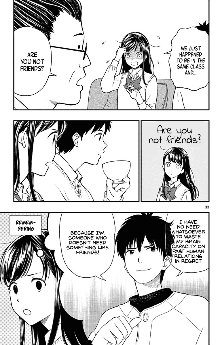 Yugami-kun ni wa Tomodachi ga Inai Chapter 78 page 33 - Chapter 78: Heiraku Throws a Question