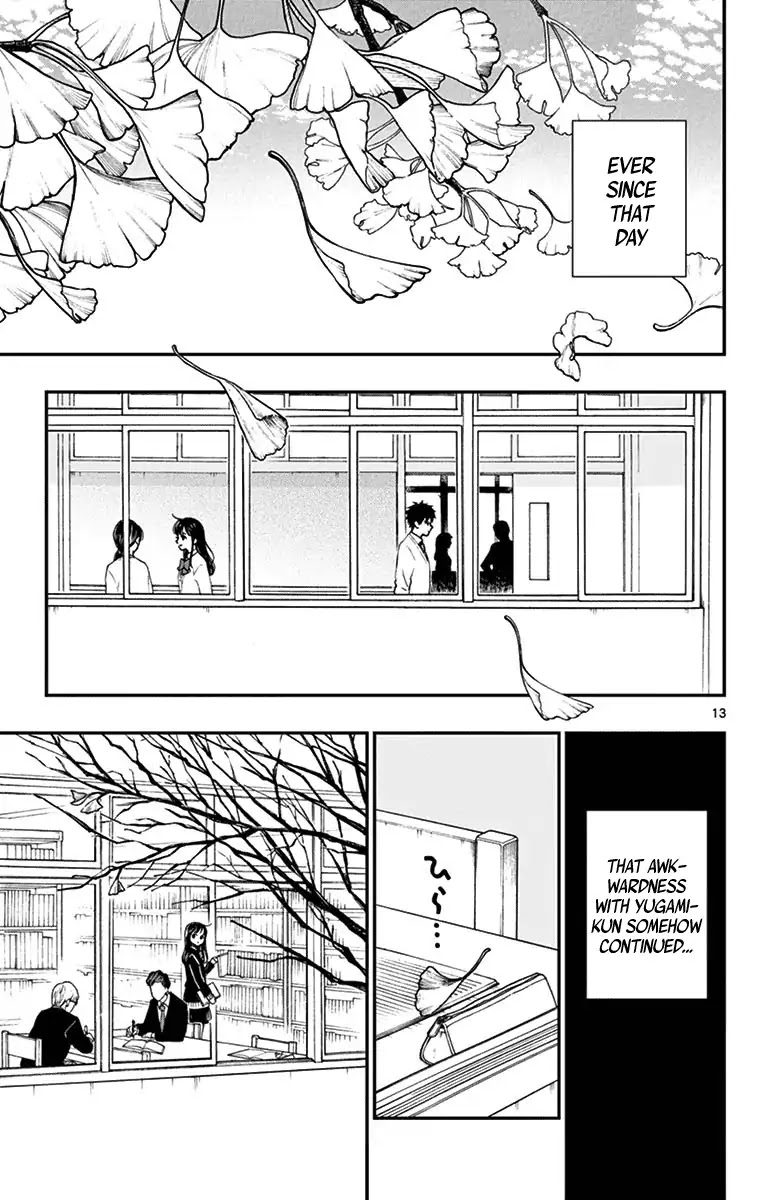Yugami-kun ni wa Tomodachi ga Inai Chapter 79 page 13 - Chapter 79: Watanuki Chihiro Has Friends