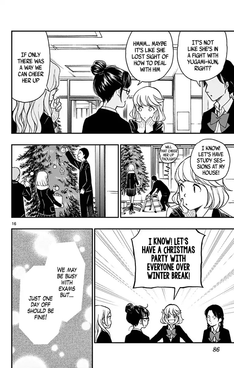 Yugami-kun ni wa Tomodachi ga Inai Chapter 79 page 16 - Chapter 79: Watanuki Chihiro Has Friends