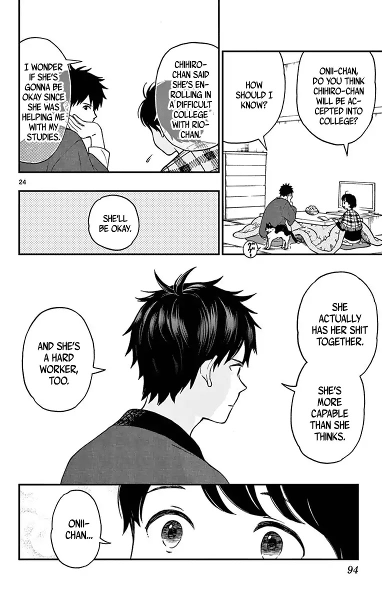 Yugami-kun ni wa Tomodachi ga Inai Chapter 79 page 24 - Chapter 79: Watanuki Chihiro Has Friends