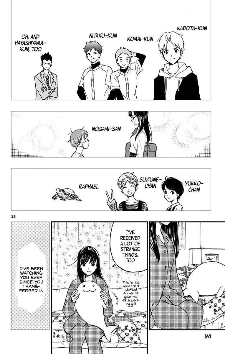 Yugami-kun ni wa Tomodachi ga Inai Chapter 79 page 28 - Chapter 79: Watanuki Chihiro Has Friends