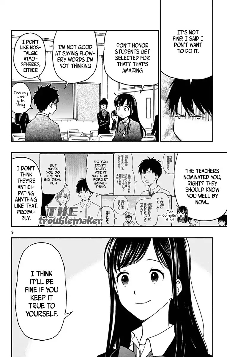 Yugami-kun ni wa Tomodachi ga Inai Chapter 80 page 11 - Chapter 80: Yugami-kun Graduates
