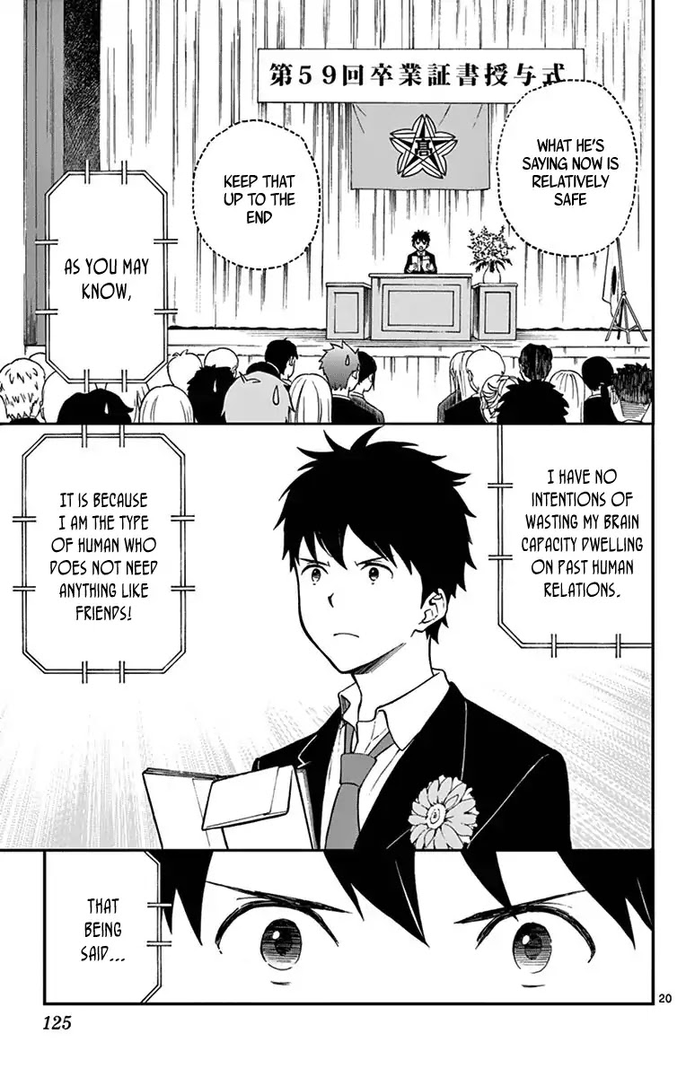 Yugami-kun ni wa Tomodachi ga Inai Chapter 80 page 22 - Chapter 80: Yugami-kun Graduates