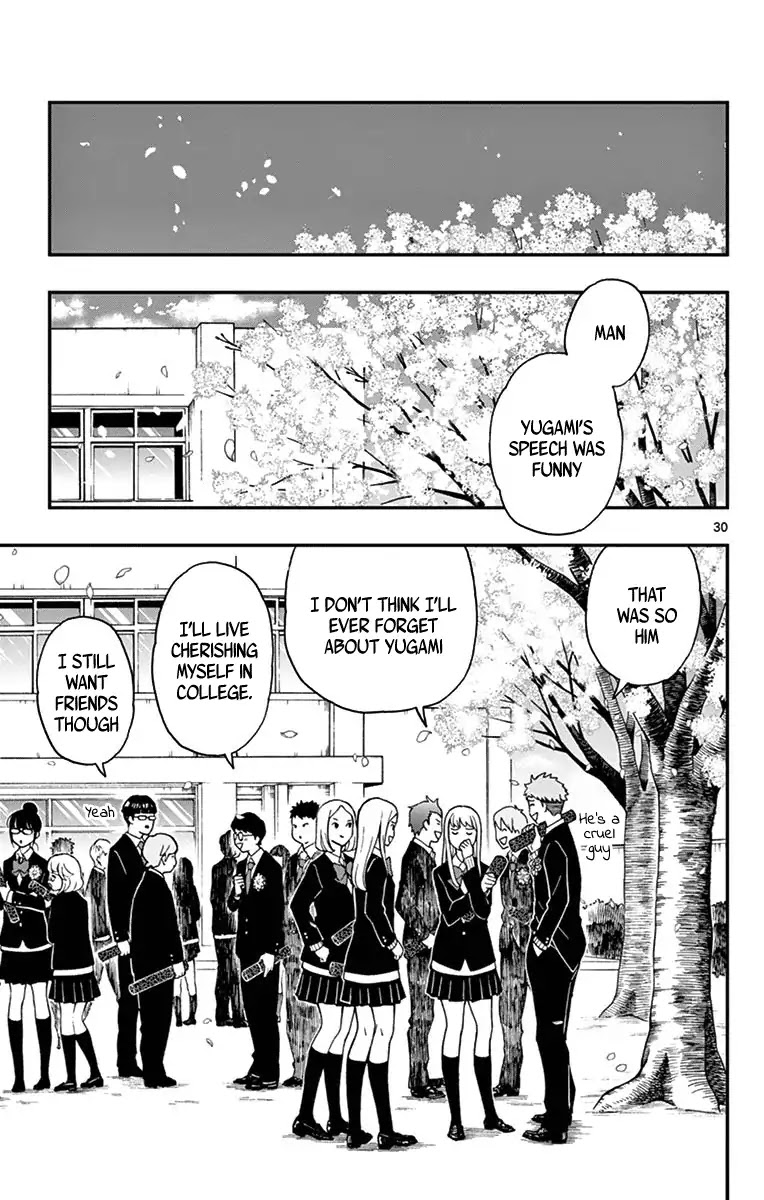 Yugami-kun ni wa Tomodachi ga Inai Chapter 80 page 32 - Chapter 80: Yugami-kun Graduates