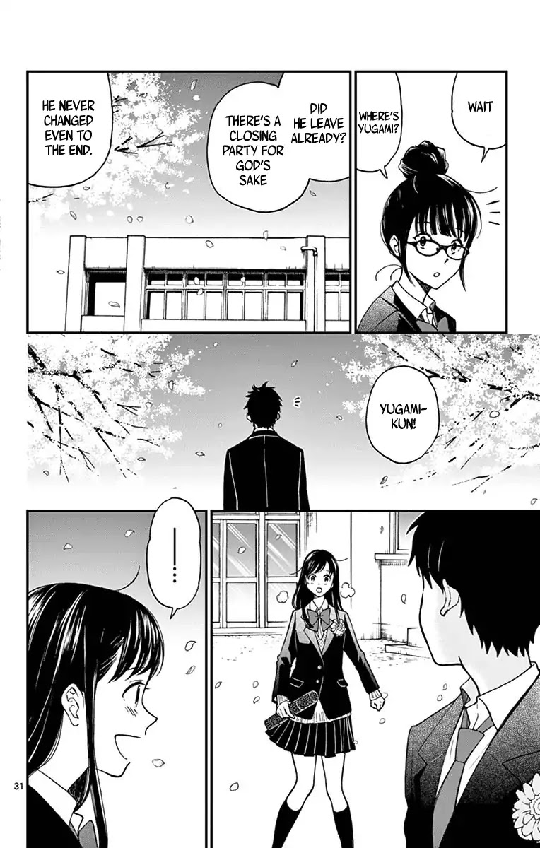 Yugami-kun ni wa Tomodachi ga Inai Chapter 80 page 33 - Chapter 80: Yugami-kun Graduates