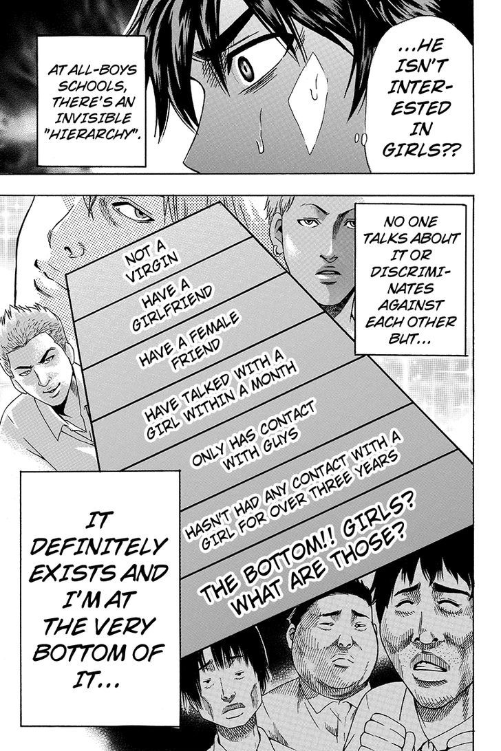Yugawara-kun wa Ooyamada Danshi Koukou de Moteru Houhou o Kangaeteita ga Chapter 1 page 12 - Chapter 1