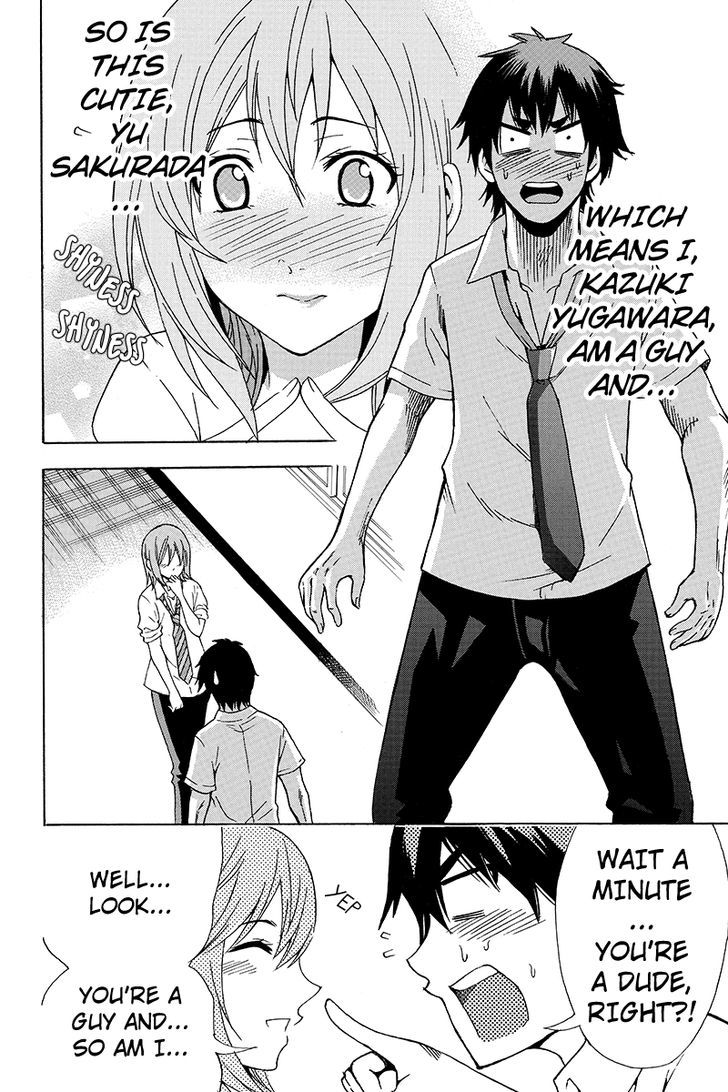 Yugawara-kun wa Ooyamada Danshi Koukou de Moteru Houhou o Kangaeteita ga Chapter 1 page 3 - Chapter 1