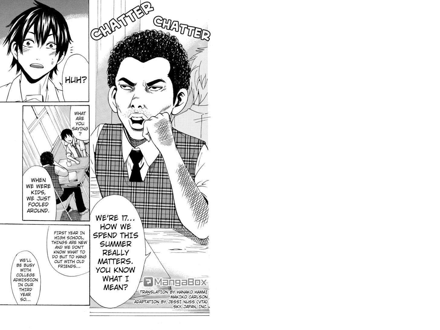 Yugawara-kun wa Ooyamada Danshi Koukou de Moteru Houhou o Kangaeteita ga Chapter 17 page 1 - Chapter 17