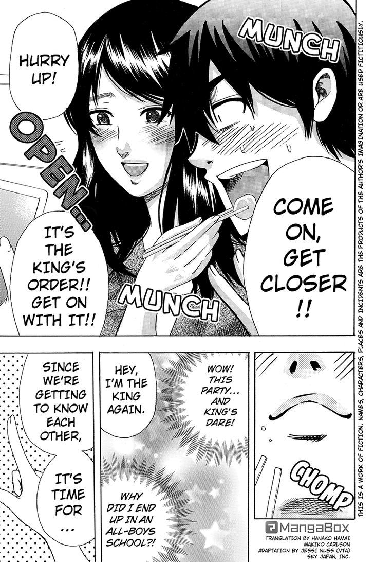 Yugawara-kun wa Ooyamada Danshi Koukou de Moteru Houhou o Kangaeteita ga Chapter 3 page 1 - Chapter 3