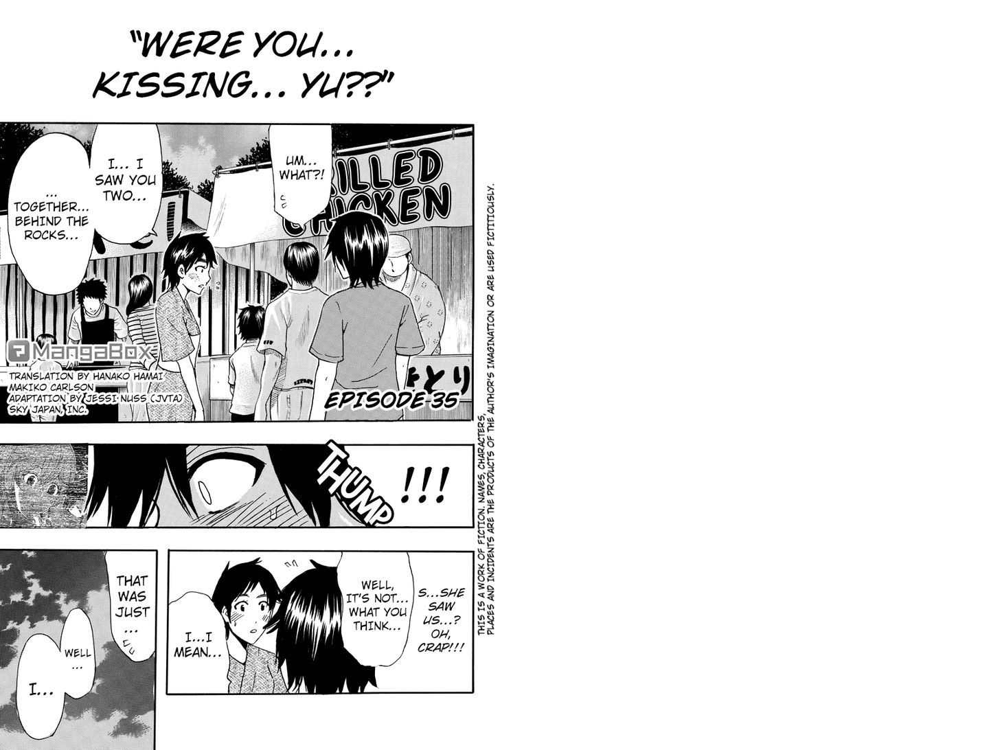 Yugawara-kun wa Ooyamada Danshi Koukou de Moteru Houhou o Kangaeteita ga Chapter 35 page 1 - Chapter 35