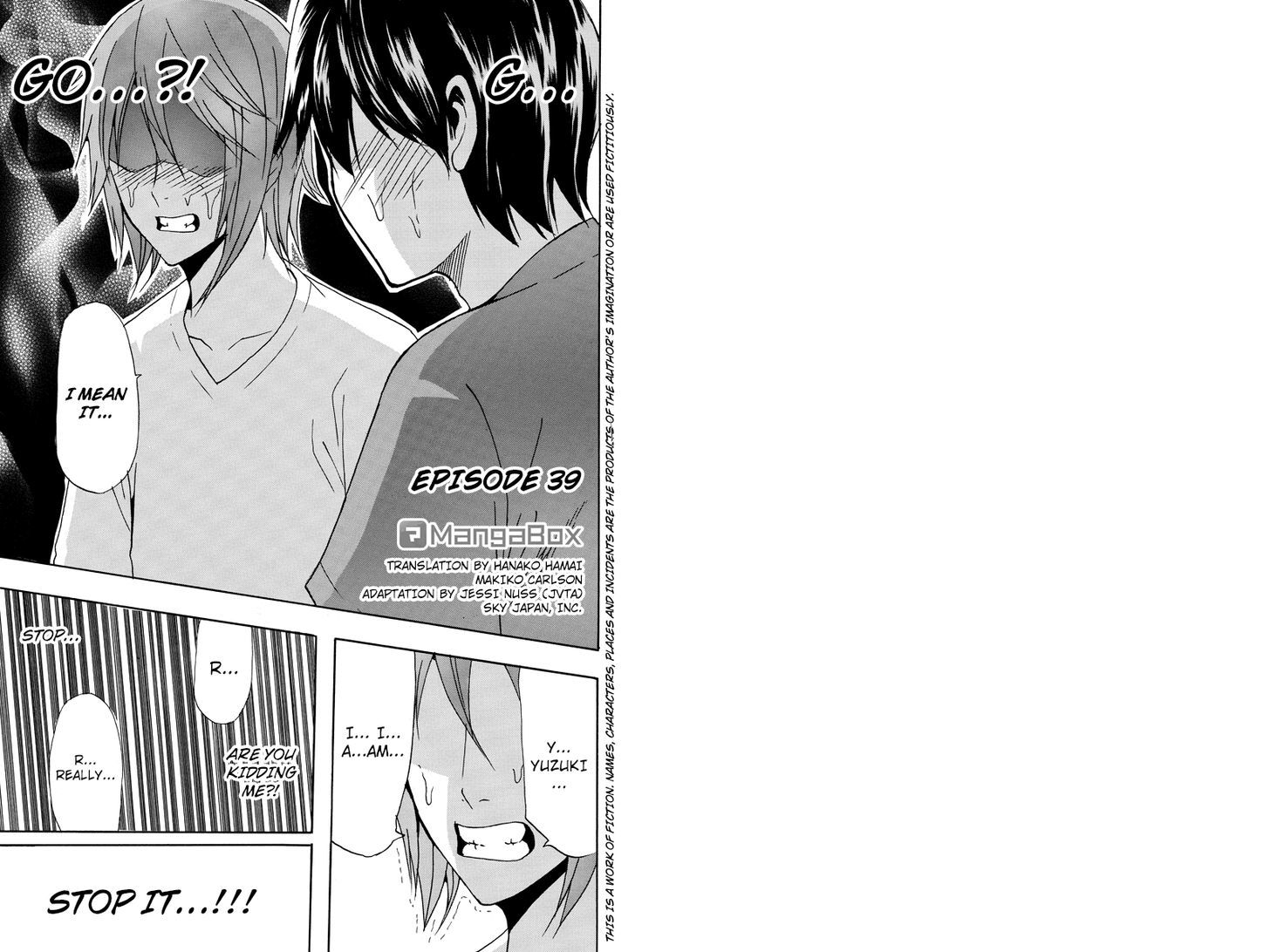 Yugawara-kun wa Ooyamada Danshi Koukou de Moteru Houhou o Kangaeteita ga Chapter 39 page 1 - Chapter 39