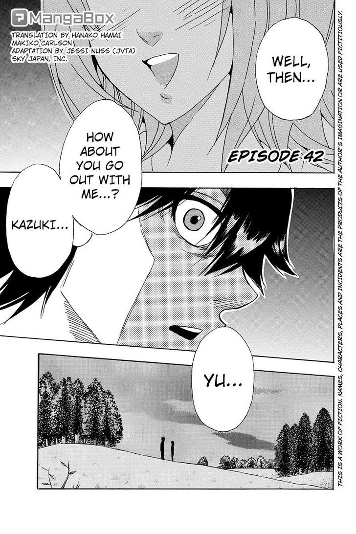 Yugawara-kun wa Ooyamada Danshi Koukou de Moteru Houhou o Kangaeteita ga Chapter 42 page 1 - Chapter 42