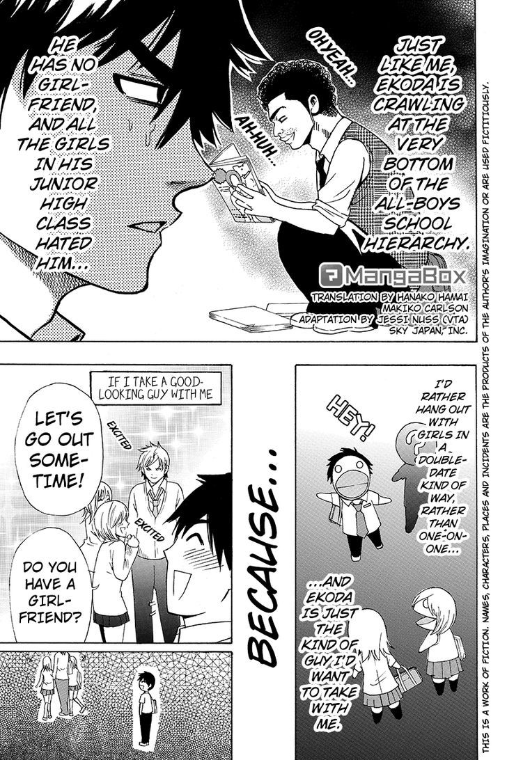 Yugawara-kun wa Ooyamada Danshi Koukou de Moteru Houhou o Kangaeteita ga Chapter 5 page 1 - Chapter 5