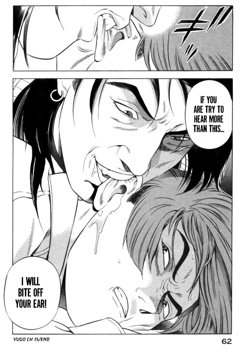 Yugo Chapter 15 page 62 - Chapter 15: Yakuza