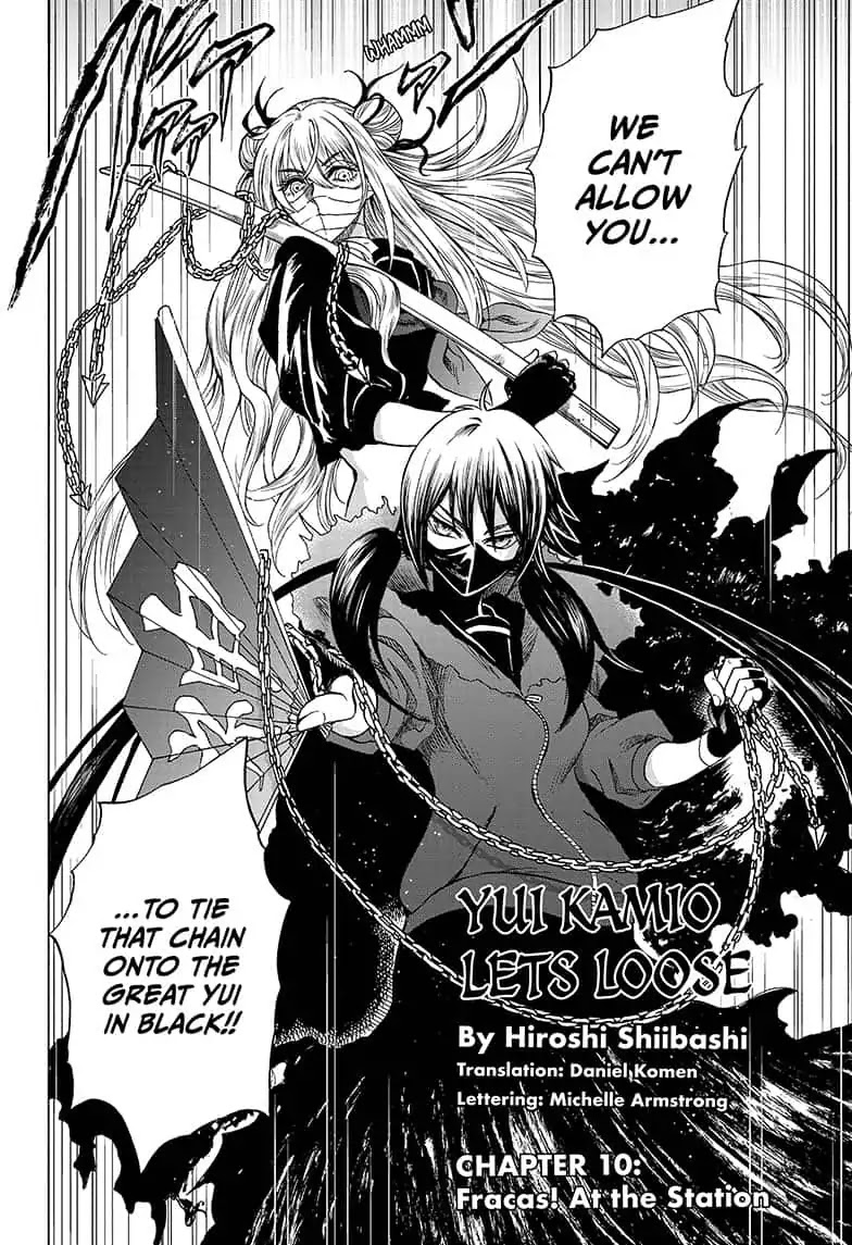 Yui Kamio Lets Loose Chapter 10 page 2 - Chapter 10: Fracas! At The Station