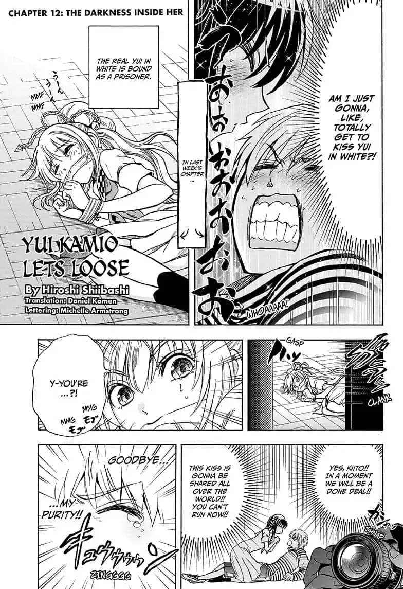 Yui Kamio Lets Loose Chapter 12 page 1 - Chapter 12: The Darkness Inside Her
