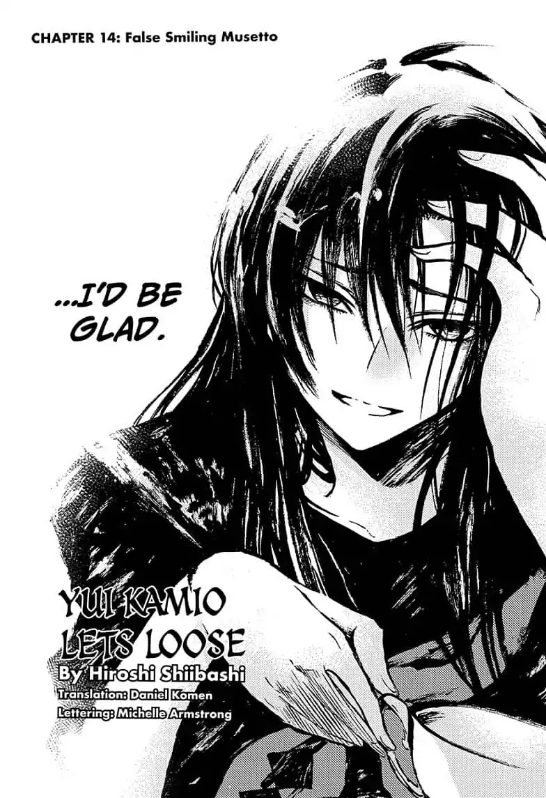 Yui Kamio Lets Loose Chapter 14 page 2 - Chapter 14: False Smiling Musetto