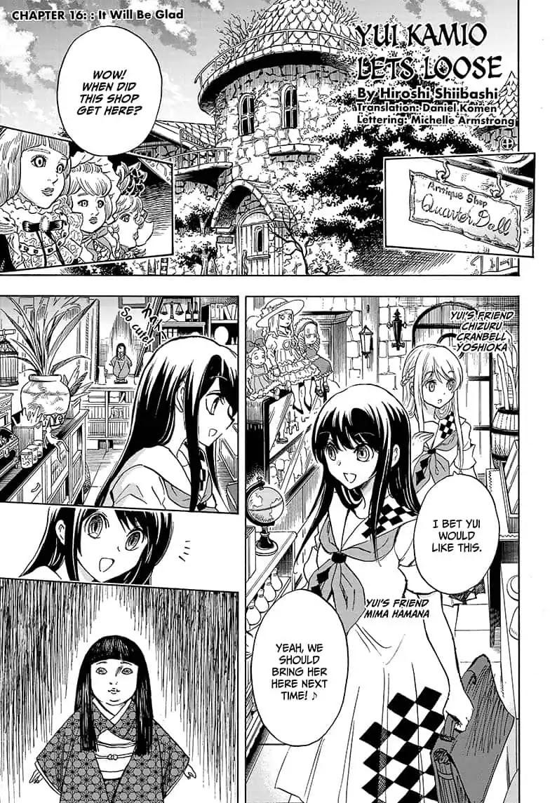 Yui Kamio Lets Loose Chapter 16 page 1 - Chapter 16: It Will Be Glad