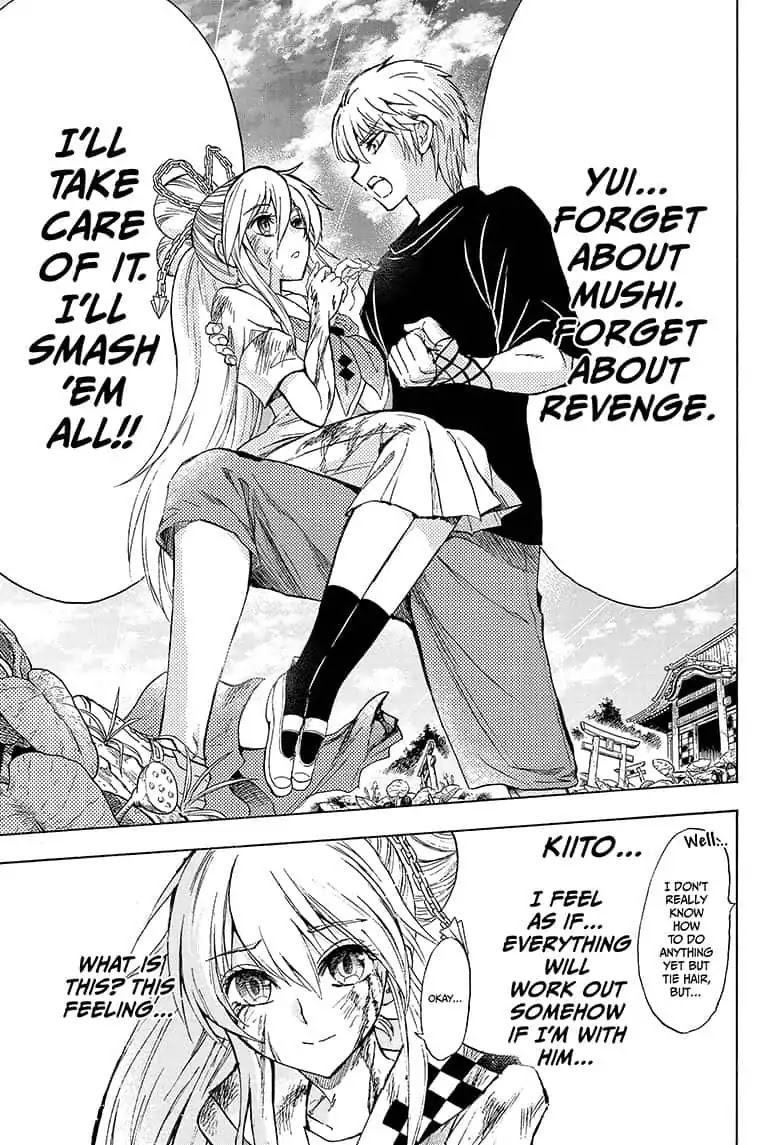 Yui Kamio Lets Loose Chapter 19 page 17 - Chapter 19: Kiito Sonomiya Ties Hair Tight