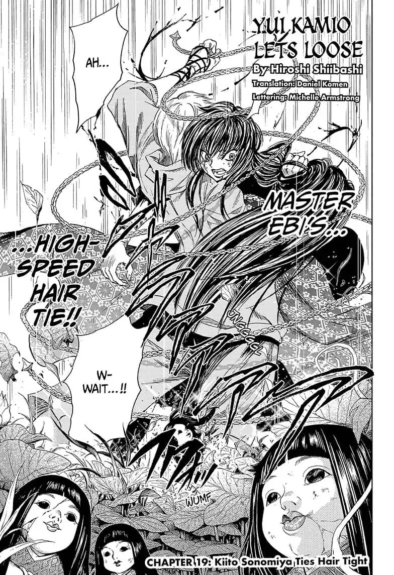 Yui Kamio Lets Loose Chapter 19 page 3 - Chapter 19: Kiito Sonomiya Ties Hair Tight