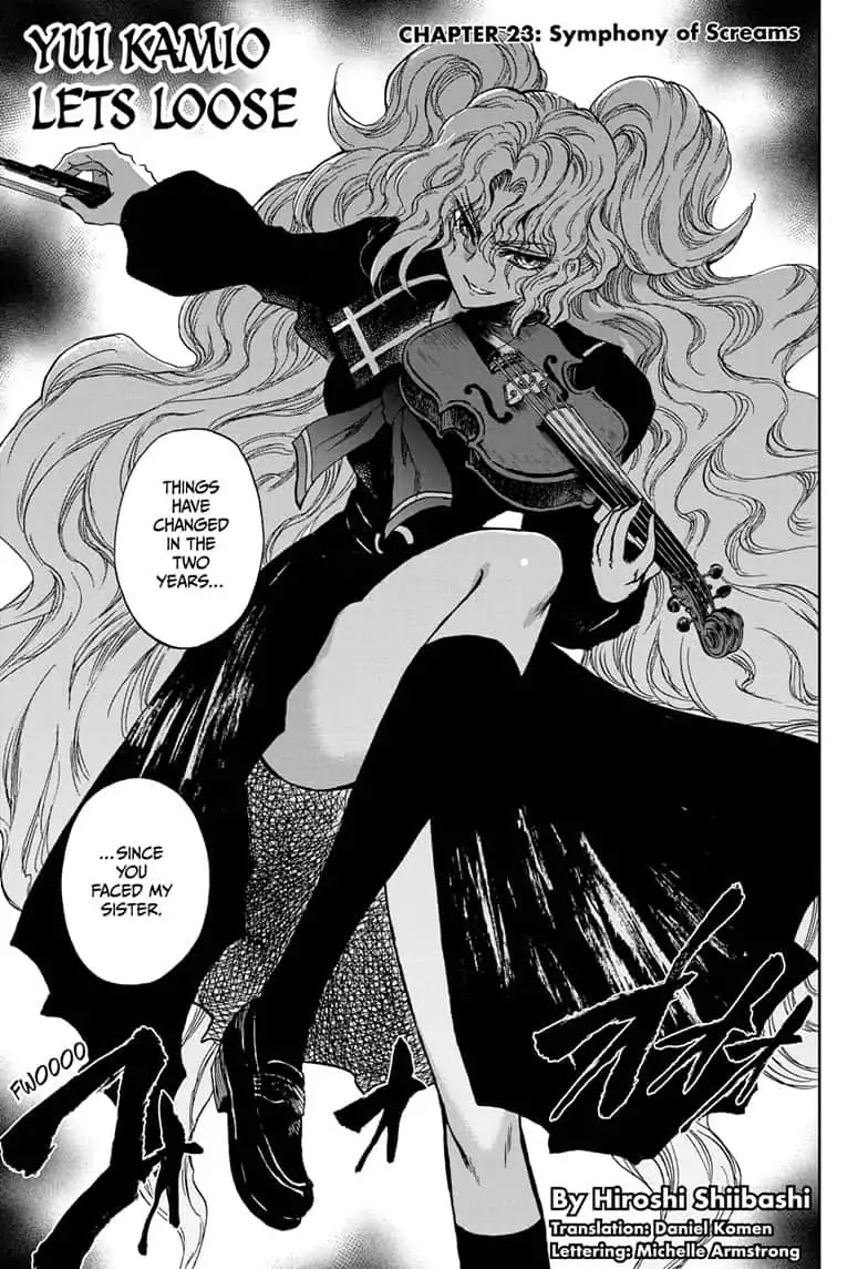 Yui Kamio Lets Loose Chapter 23 page 5 - Chapter 23: Symphony of Screams