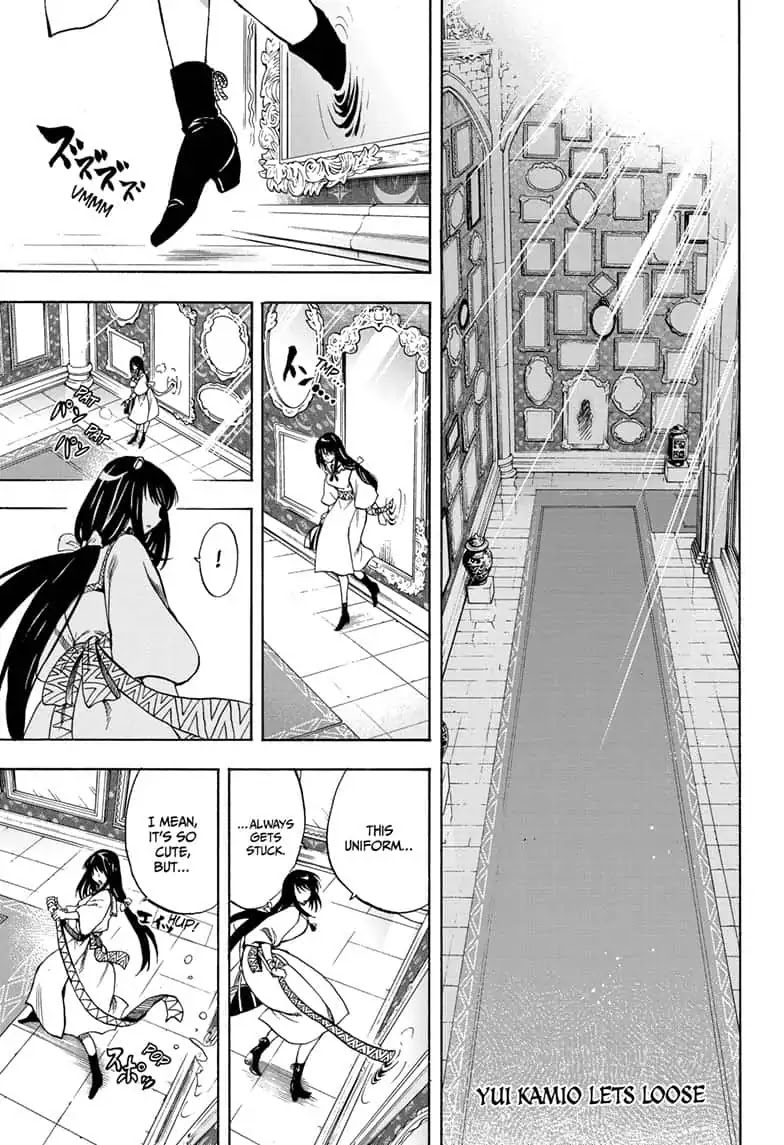 Yui Kamio Lets Loose Chapter 28 page 1 - Chapter 28: The Boss in the Sole Castle of Mirrors