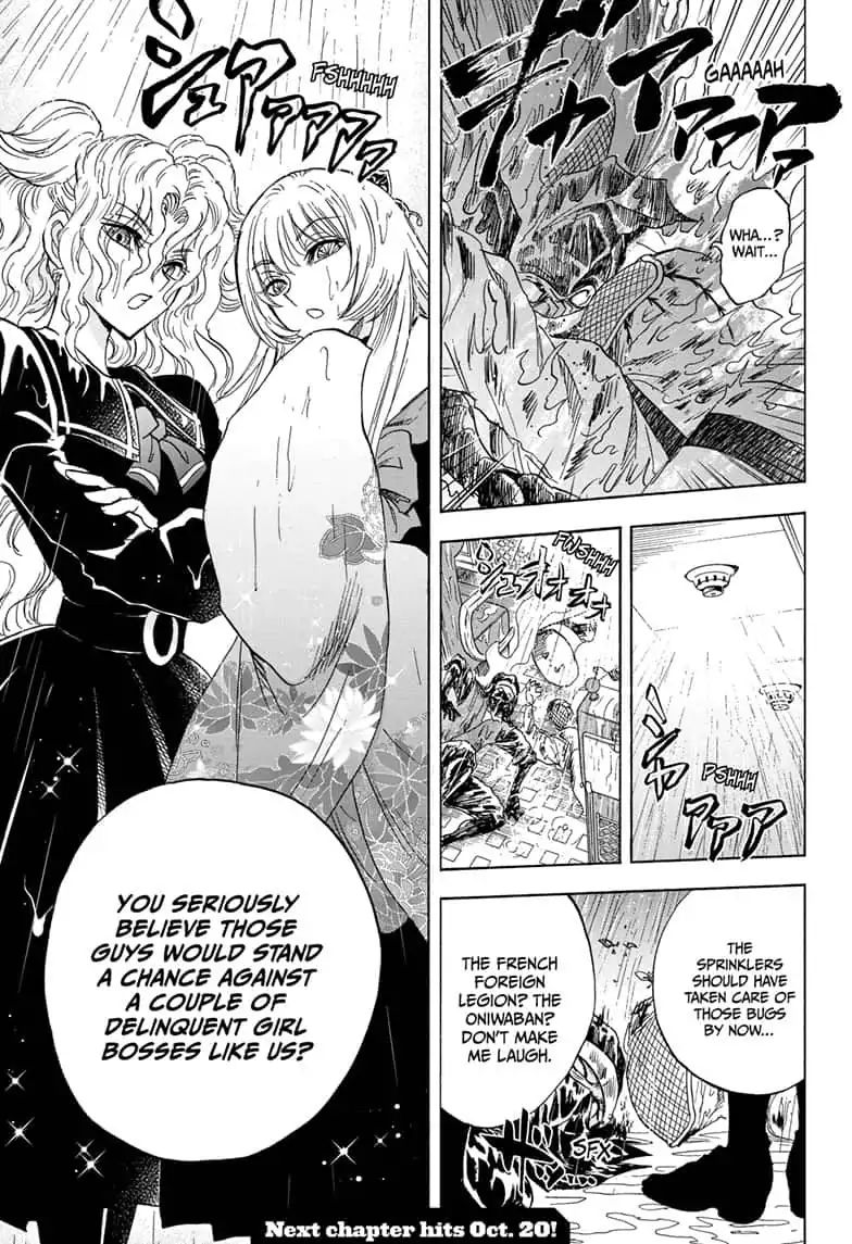 Yui Kamio Lets Loose Chapter 30 page 19 - Chapter 30: Girl Bosses vs. Special Security Police
