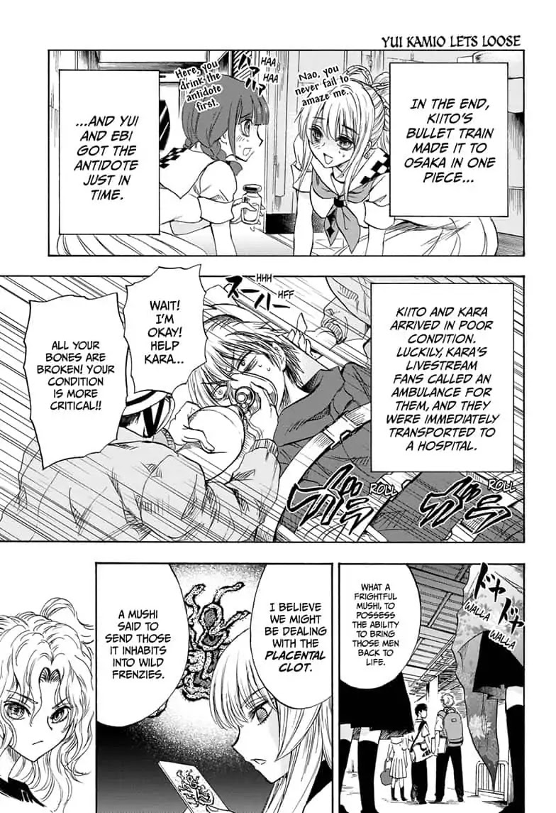 Yui Kamio Lets Loose Chapter 33 page 1 - Chapter 33: Yui in White's Resolve