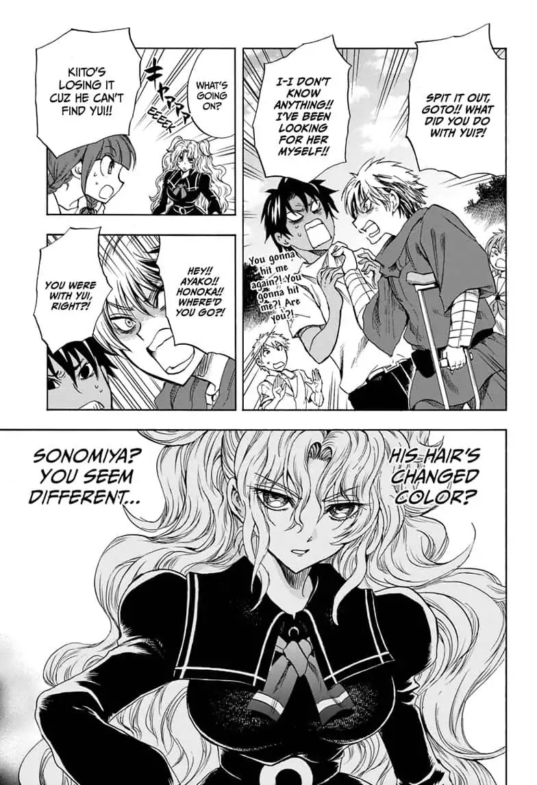 Yui Kamio Lets Loose Chapter 33 page 15 - Chapter 33: Yui in White's Resolve