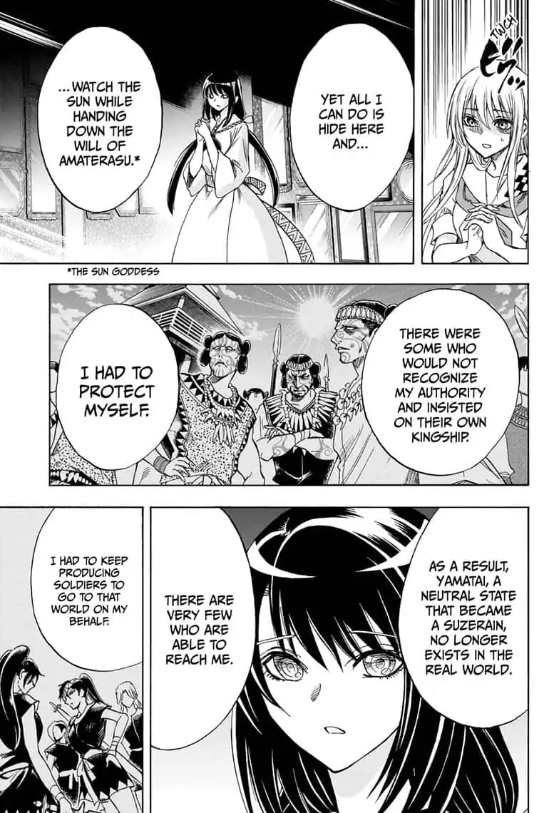Yui Kamio Lets Loose Chapter 34 page 15 - Chapter 34: Closed Off In Yamatai