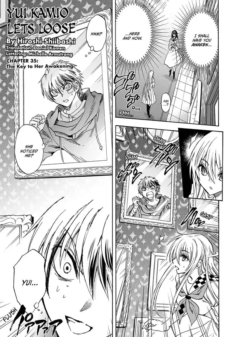 Yui Kamio Lets Loose Chapter 35 page 1 - Chapter 35: The Key to Her Awakening