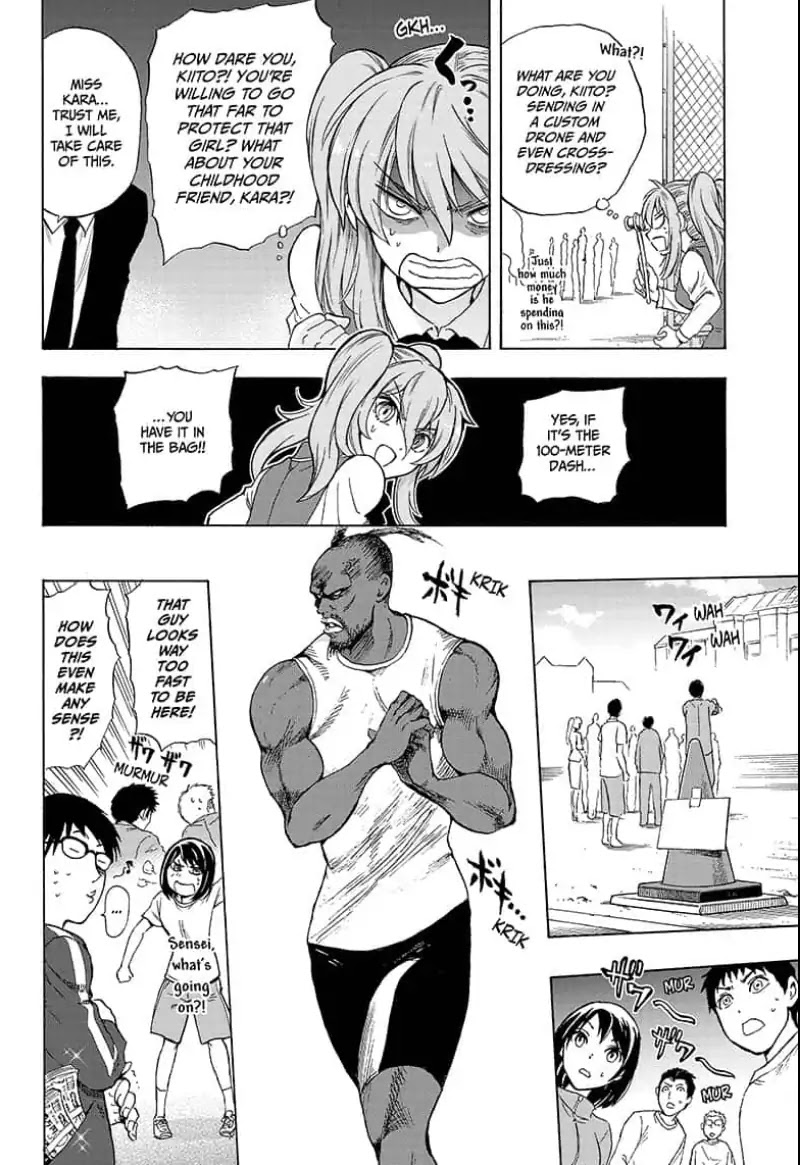 Yui Kamio Lets Loose Chapter 6 page 14 - Chapter 6: Kara's Stupendous Security Guys