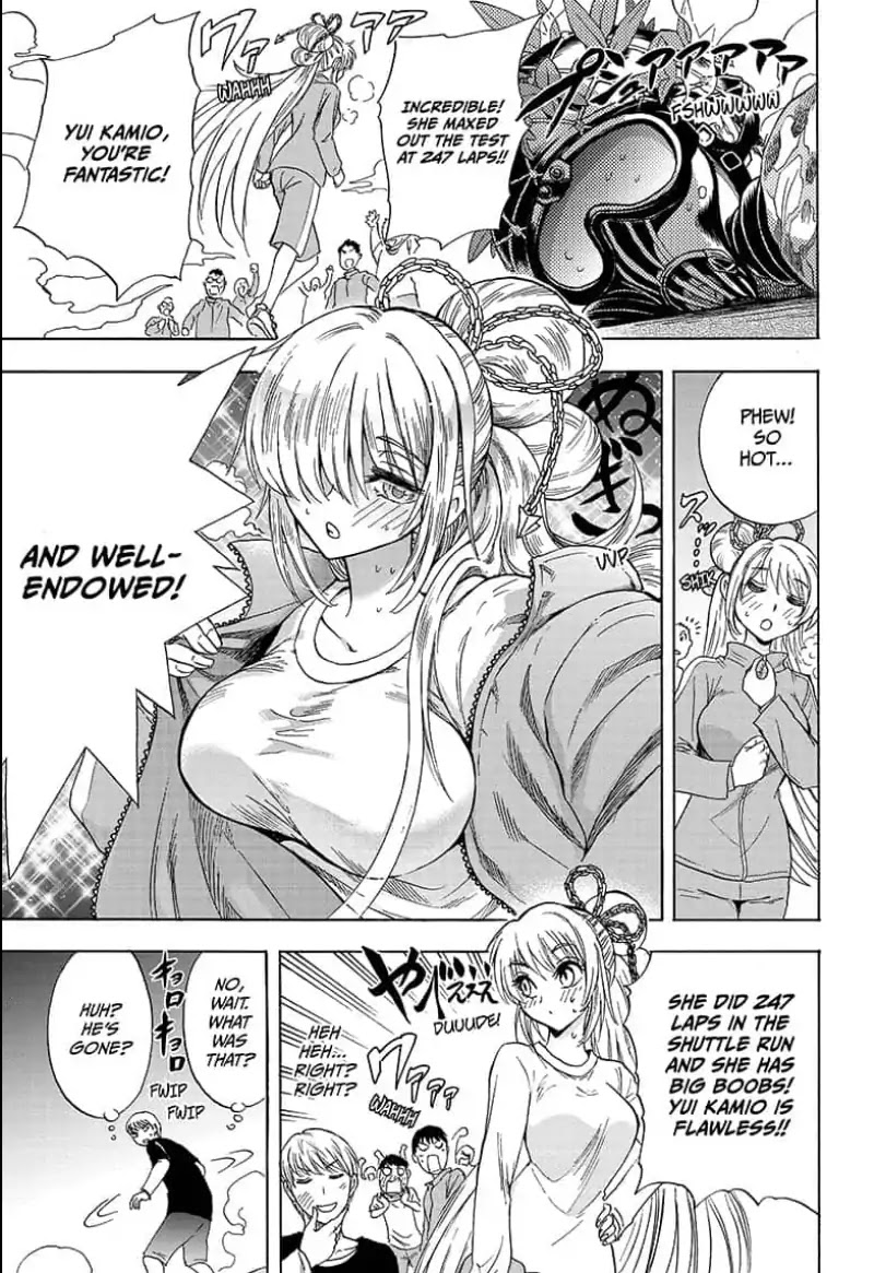 Yui Kamio Lets Loose Chapter 6 page 9 - Chapter 6: Kara's Stupendous Security Guys