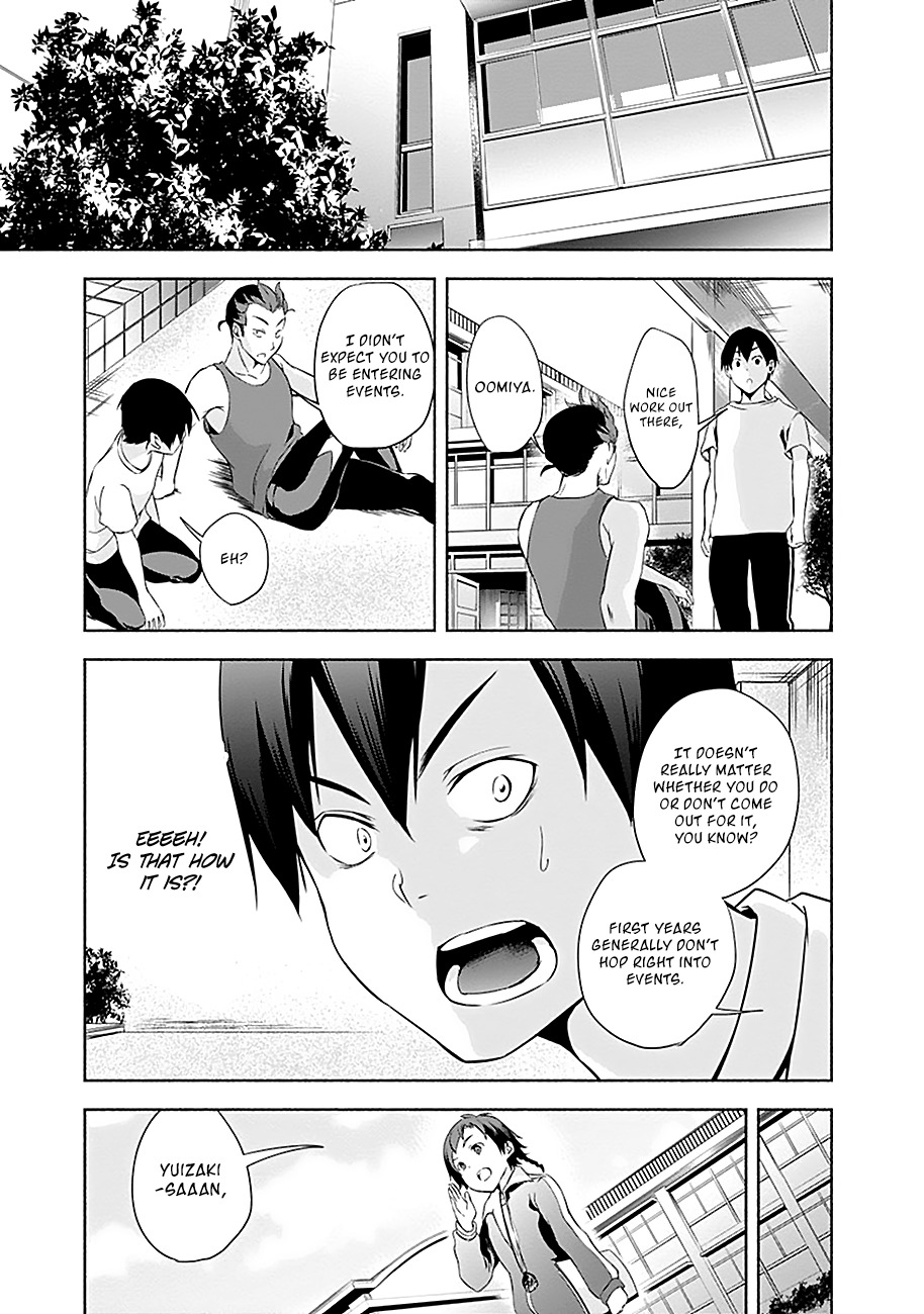 Yuizaki-san ha Nageru! Chapter 10 page 6 - Chapter 10: Yuizaki-san's Stretch