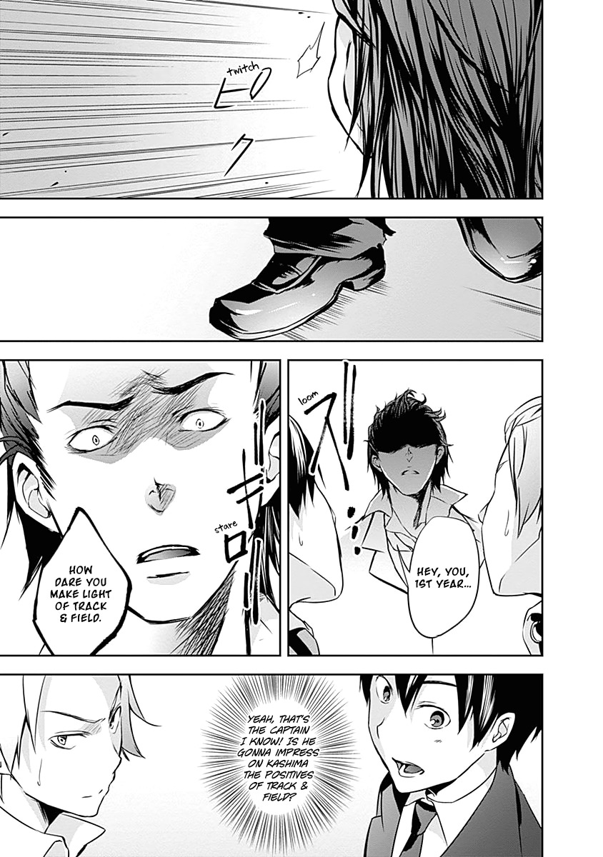 Yuizaki-san ha Nageru! Chapter 11 page 10 - Chapter 11: Oomiya-kun gets an earful about Track & Field.