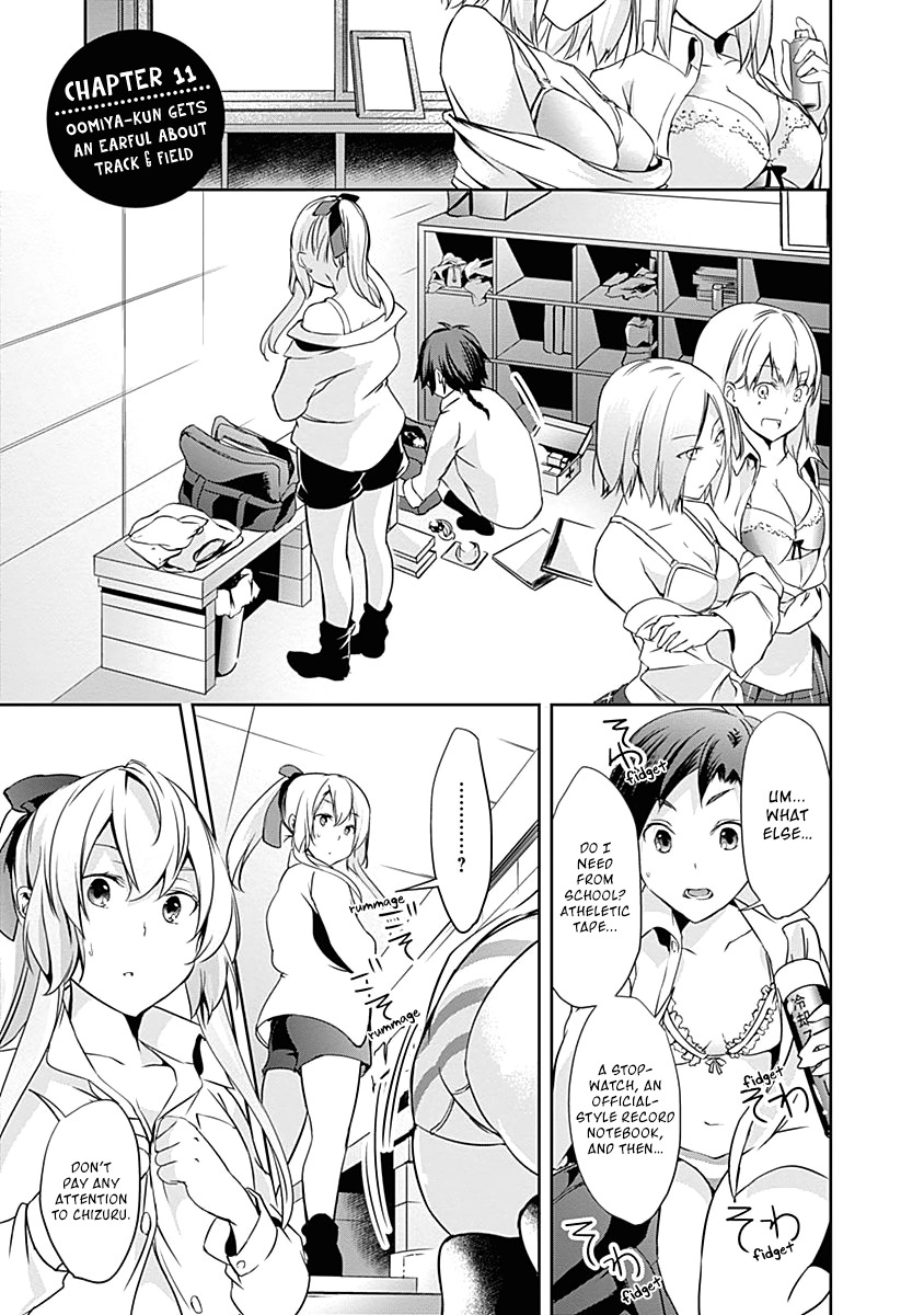 Yuizaki-san ha Nageru! Chapter 11 page 4 - Chapter 11: Oomiya-kun gets an earful about Track & Field.