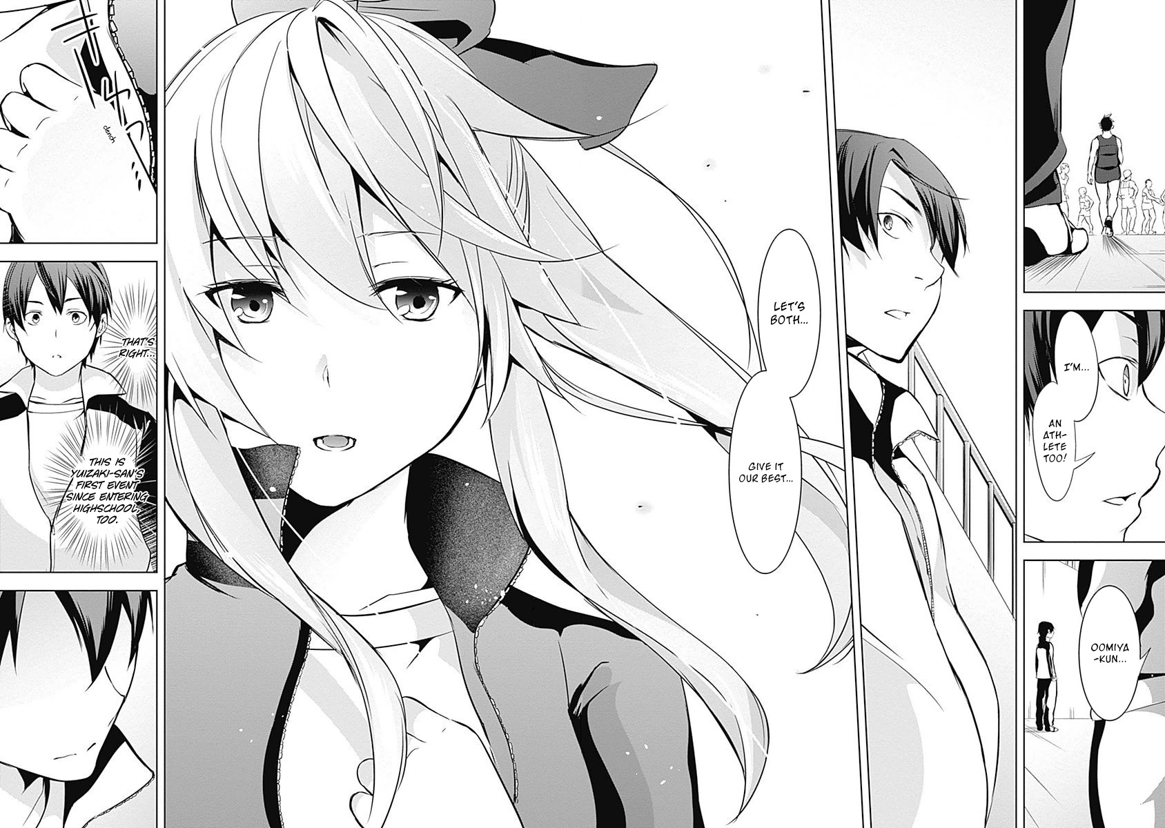 Yuizaki-san ha Nageru! Chapter 12 page 13 - Chapter 12: Yuizaki-san and the Track Meet