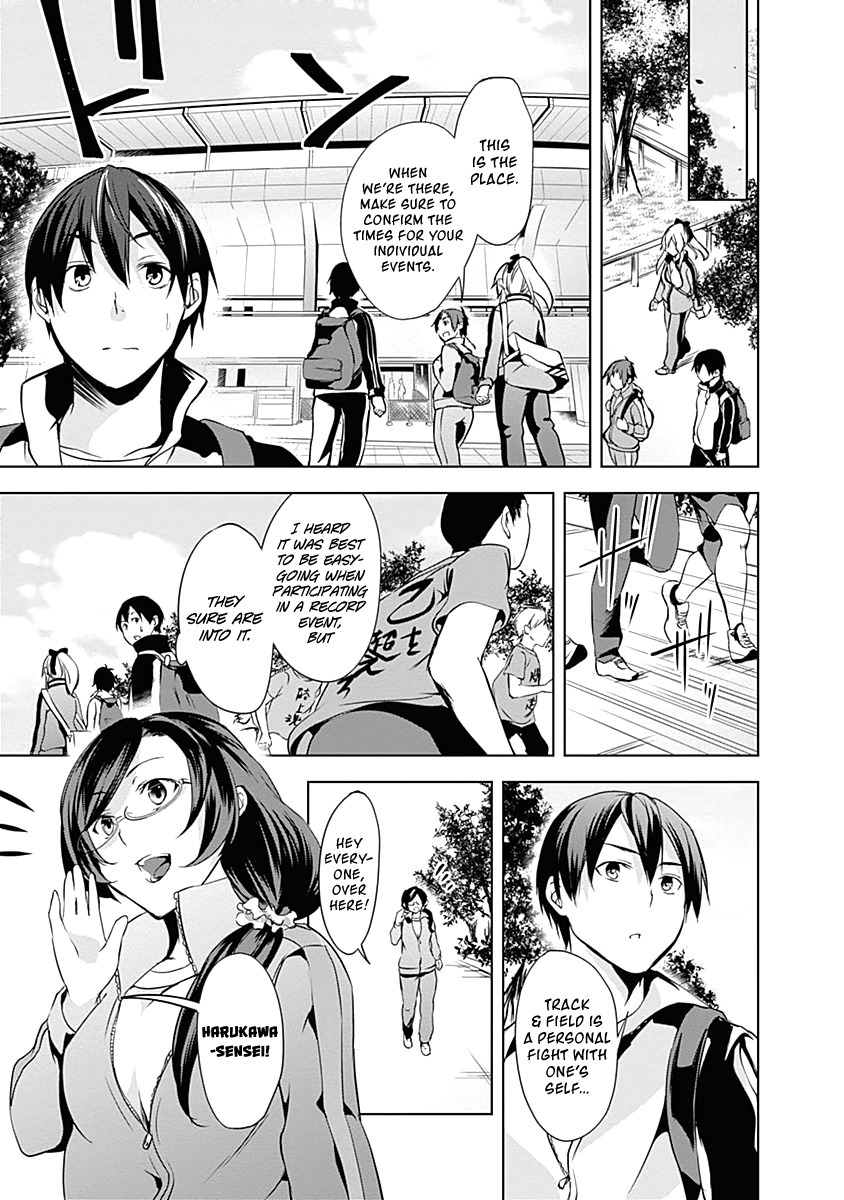 Yuizaki-san ha Nageru! Chapter 12 page 6 - Chapter 12: Yuizaki-san and the Track Meet