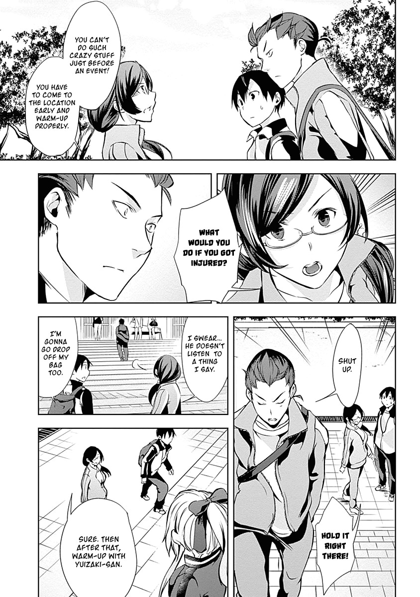 Yuizaki-san ha Nageru! Chapter 12 page 8 - Chapter 12: Yuizaki-san and the Track Meet