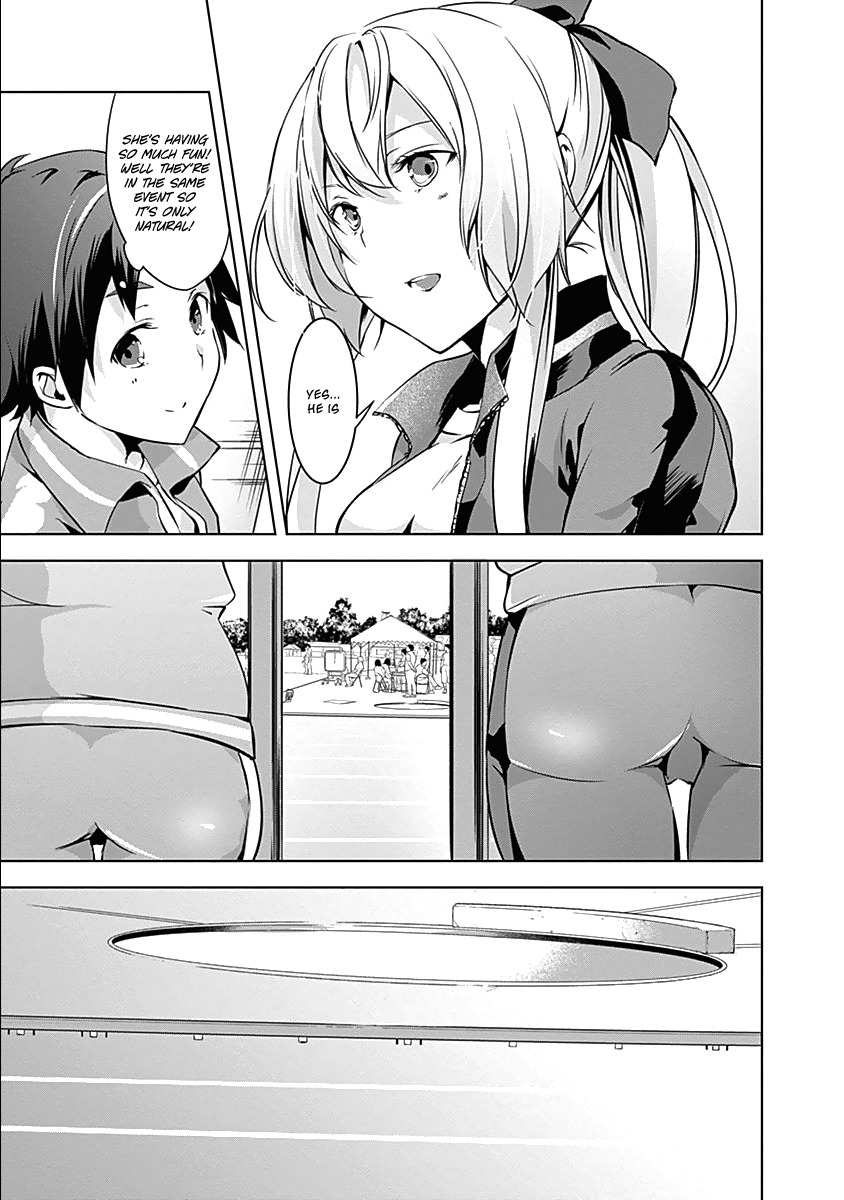 Yuizaki-san ha Nageru! Chapter 13 page 12 - Chapter 13: Yuizaki-san Cheers On.