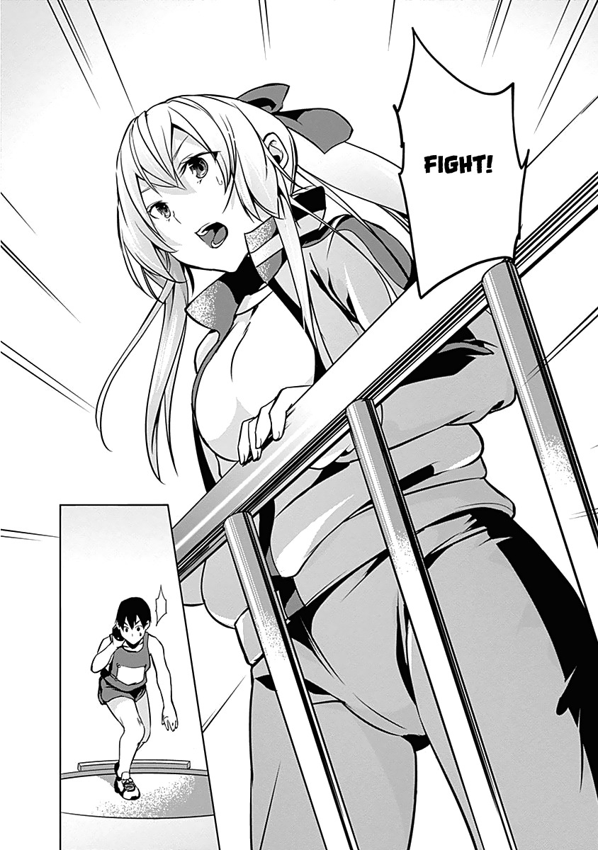 Yuizaki-san ha Nageru! Chapter 13 page 15 - Chapter 13: Yuizaki-san Cheers On.