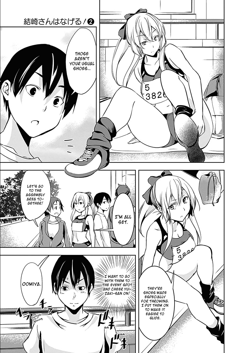 Yuizaki-san ha Nageru! Chapter 14 page 10 - Chapter 14: Yuizaki-san's Lunch Break.