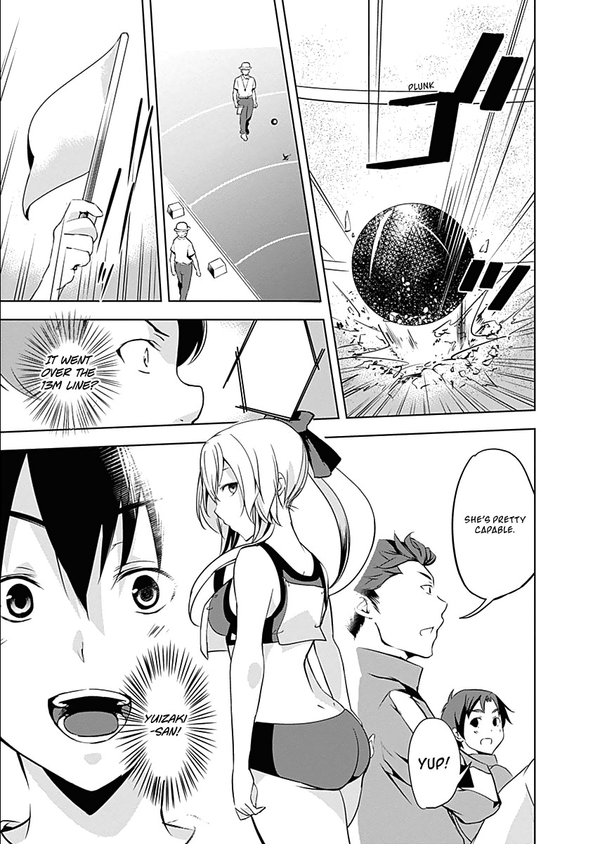 Yuizaki-san ha Nageru! Chapter 15 page 15 - Chapter 15: Yuizaki-san's Happy Look.
