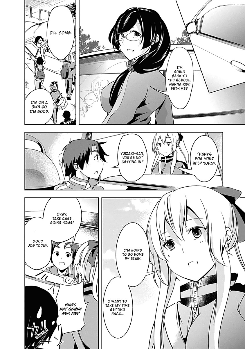 Yuizaki-san ha Nageru! Chapter 16 page 9 - Chapter 16: Yuizaki-san And The Train Home.