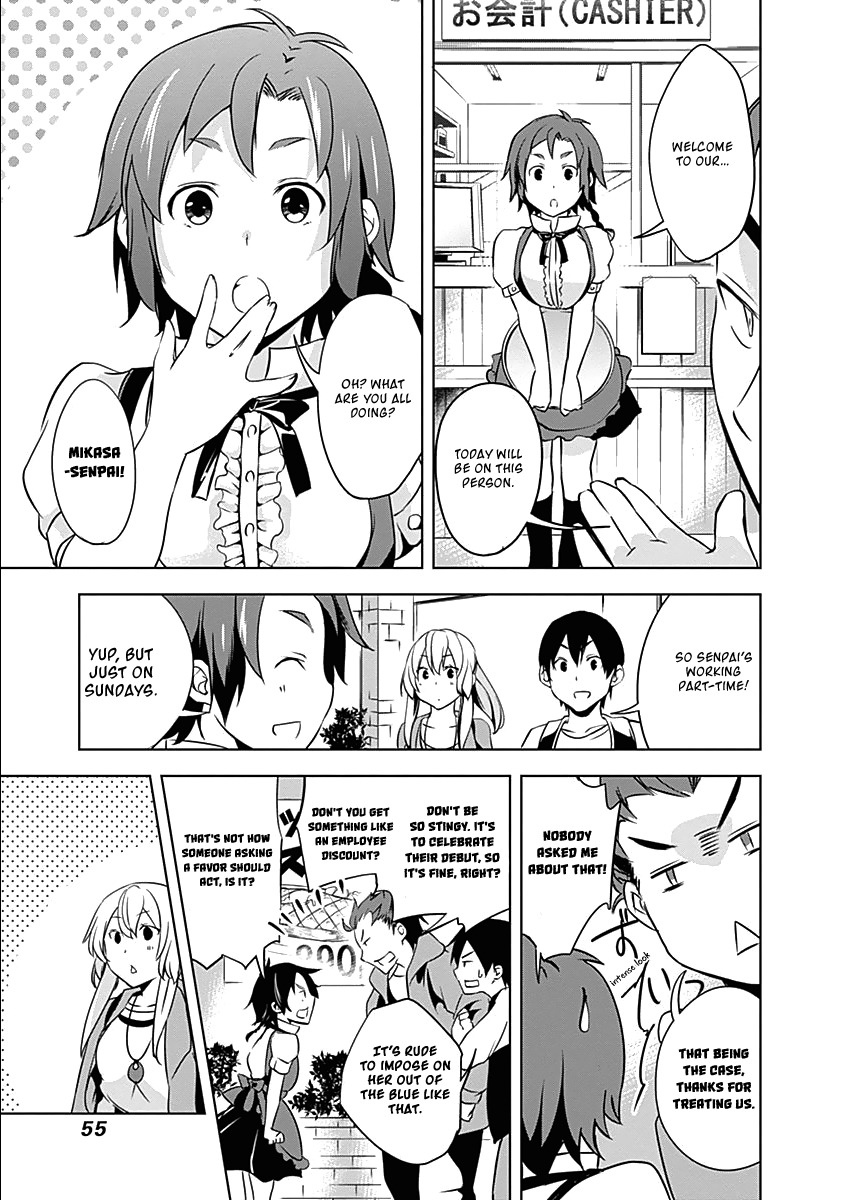 Yuizaki-san ha Nageru! Chapter 17 page 8 - Chapter 17: Yuizaki-san Likes 〇〇?