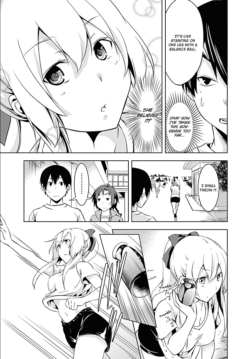 Yuizaki-san ha Nageru! Chapter 18 page 10 - Chapter 18: Yuizaki-san And The Mysterious Object X.