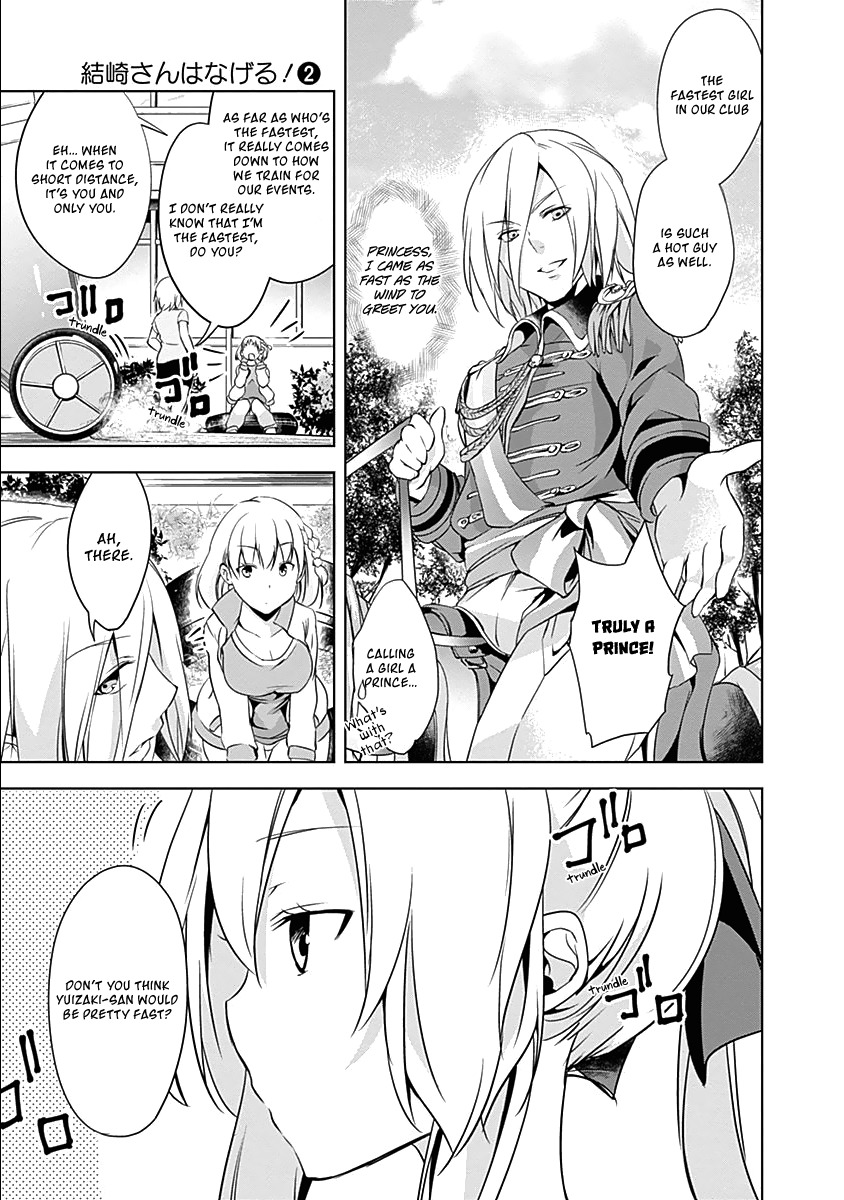 Yuizaki-san ha Nageru! Chapter 19 page 6 - Chapter 19: Yuizaki-san And The Prince Of The Track & Field Club