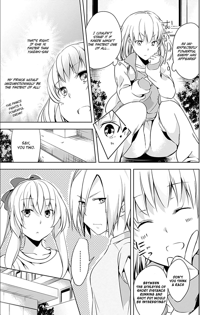 Yuizaki-san ha Nageru! Chapter 19 page 8 - Chapter 19: Yuizaki-san And The Prince Of The Track & Field Club